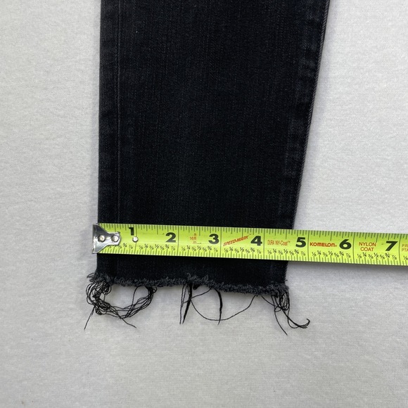 American Eagle Women Size 6 High Rise Dream Stretch Jegging Black Skinny (28x24) - Picture 9 of 10